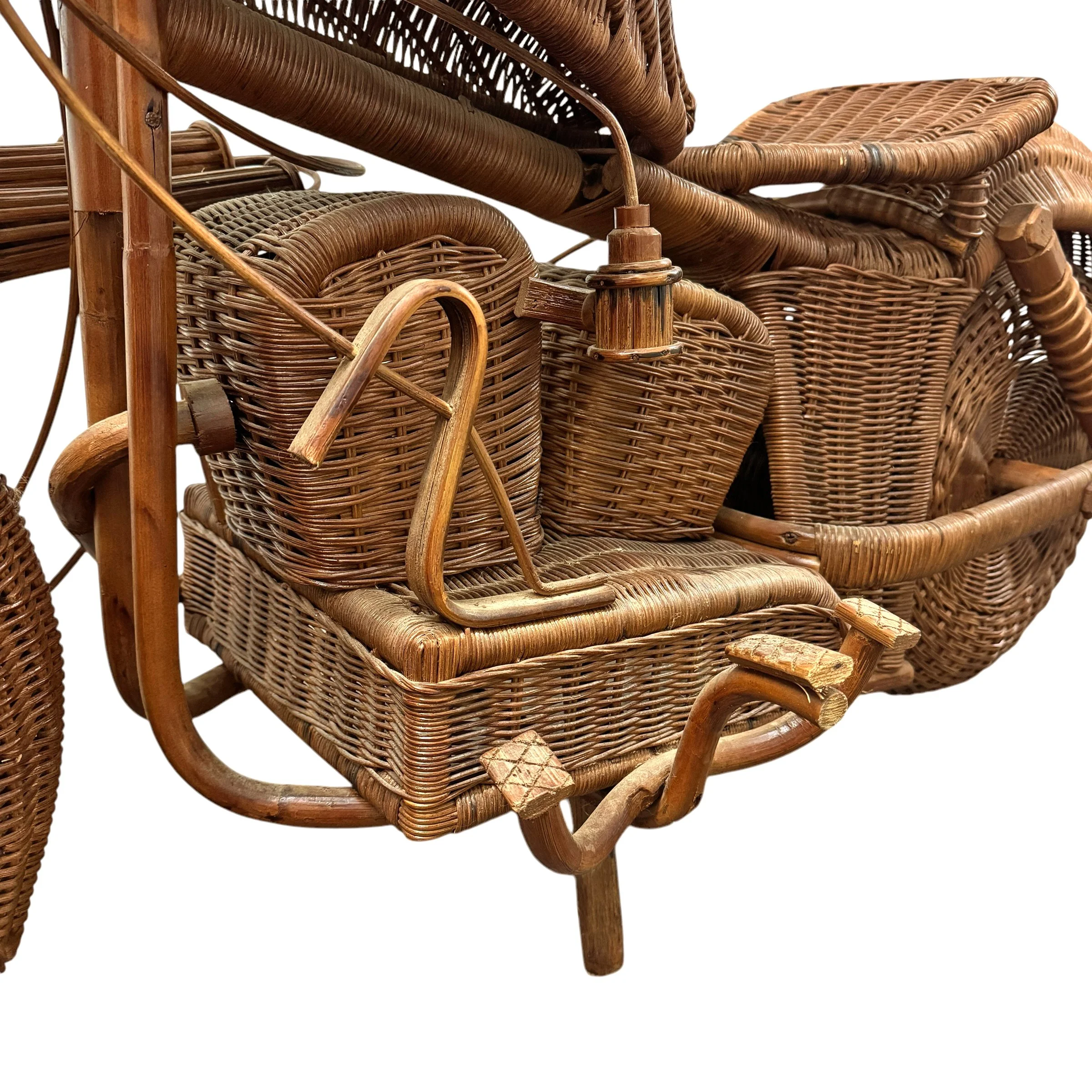 Woven Wicker Motorcycle by Tom Dixon — RIGHT | PROPER